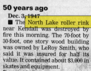 North Lake Roller Rink - Dec 01 1997 Article (newer photo)